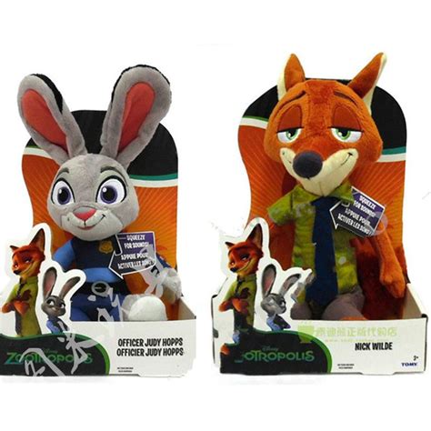 Aliexpress.com : Buy Zootopia Judy Hopps rabbit bunny Nick wilde fox ...