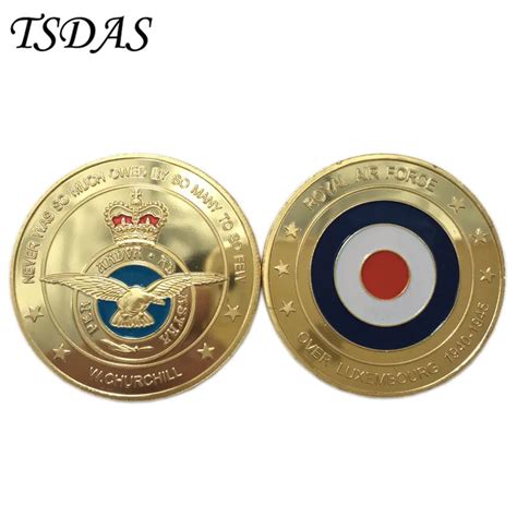 Free Shipping Replica Coins Gold Plated, Air Force Military Gold Plated ...