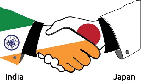 India Handshake with Japan Best usage for Business, or any projects ...