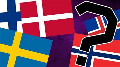 Why Are The Nordic Flags So Similar? - YouTube