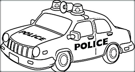 Simple Police Car Drawing at GetDrawings | Free download