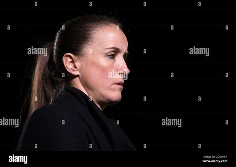 Manchester United Women's Manager Casey Stoney Stock Photo - Alamy