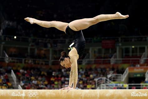 Rio Olympics Balance Beam Gymnastics