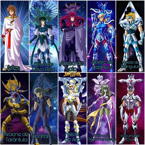 Silver Saints en 2024 | Seiya caballeros del zodiaco, Caballeros del ...