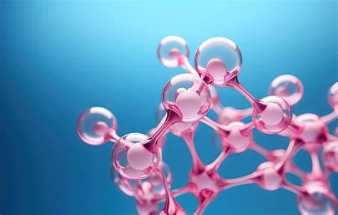 Premium Photo | Molecule structure