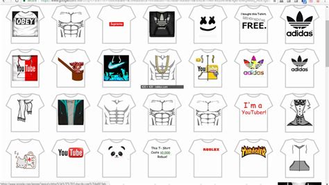 Files to download for roblox shirts - honlearn