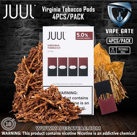 JUUL Virginia Tobacco Pods