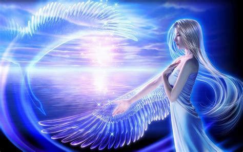 Fantasy Glow Angel Background Wallpapers | Angel Background Wallpapers