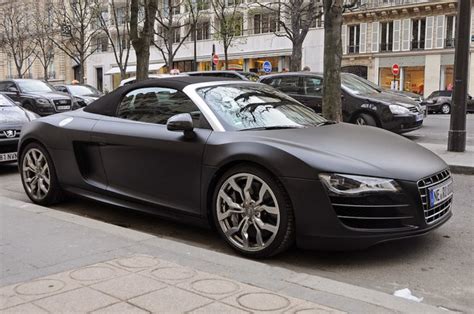 2014 Audi R8 Spyder Black Pictures - DarkCars