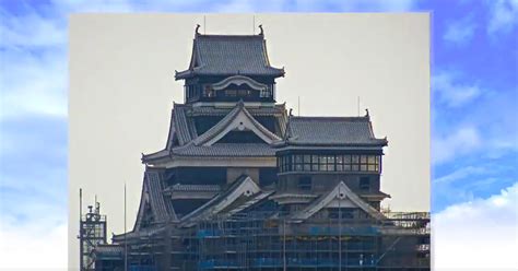 Kumamoto Castle reconstruction well under way as the complex slowly ...