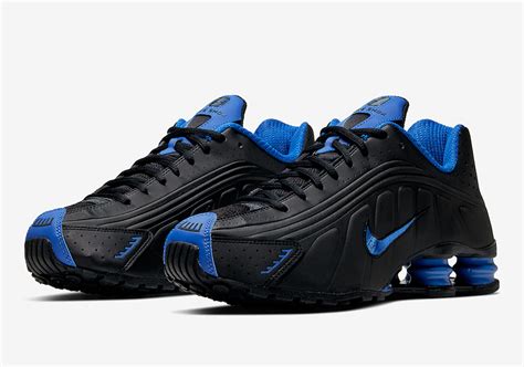 Nike Shox R4 Black Game Royal Blue 104265-053 Release Date - SBD