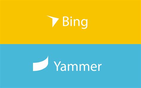 Re-imagining Bing/Yammer Logos - Concept by Brebenel-Silviu on DeviantArt