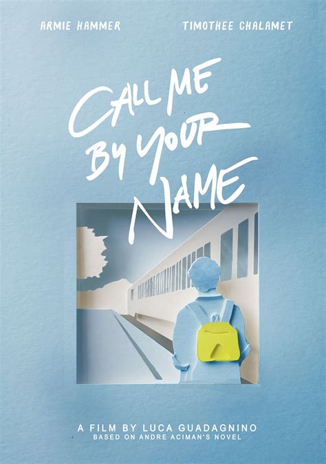 Call Me By Your Name alternative poster #callmebyyourname #cmbyn | Alternative movie posters ...