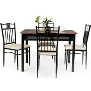 Gymax Kids Modern Dining Table Set Round Table with 2 Armless Chairs White - Walmart.com