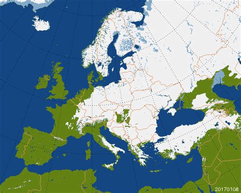 NEVE su gran parte dell'Europa centro orientale, ecco la SITUAZIONE « 3B Meteo