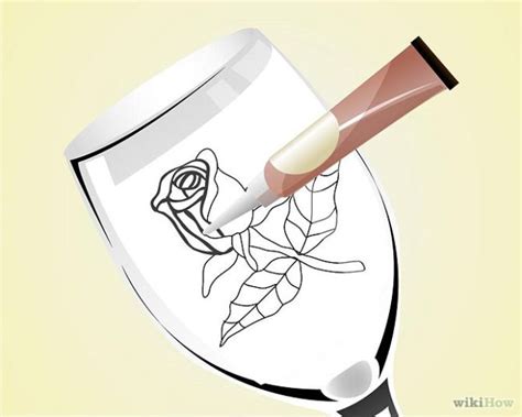 Printable Wine Glass Painting Stencils - Glass Designs