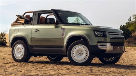 Coachbuilder reveals Land Rover Defender convertible - offroadingblog.com