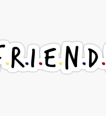 Friends Tv Show: Stickers | Redbubble