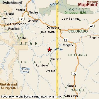 Where is Bonanza, Utah? see area map & more