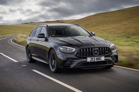 Mercedes-AMG E53 Night Edition Estate 2021 UK first drive | Autocar