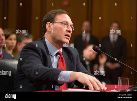 WASHINGTON DC USA Judge Samuel A Alito Jr U S Supreme Court nominee ...