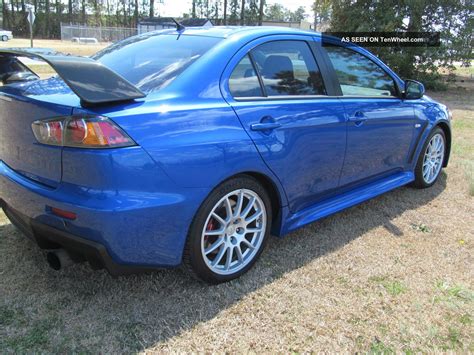 2010 Mitsubishi Lancer Evolution Gsr Light Mods, 52k Mile