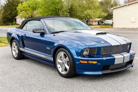 One-Owner 4k-Mile 2008 Ford Mustang Shelby GT Convertible 5-Speed for ...