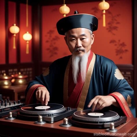 Tang Dynasty Themed Party with Hermit DJ | Stable Diffusion Online