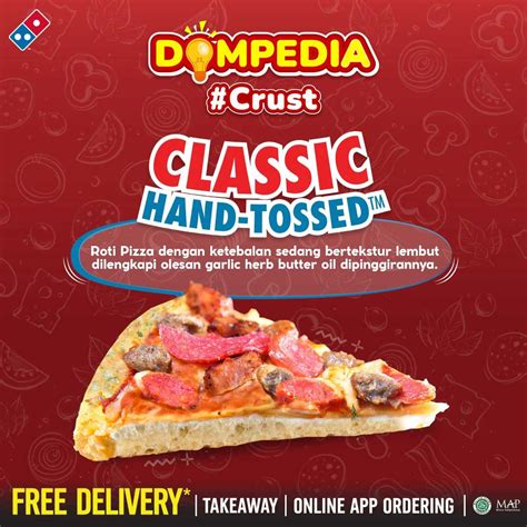 Domino's Pizza: Apa Bedanya Hand Tossed, Pan, Thin Crust?