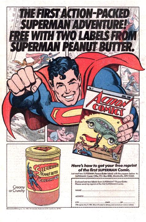 Superman Peanut Butter! : r/superman