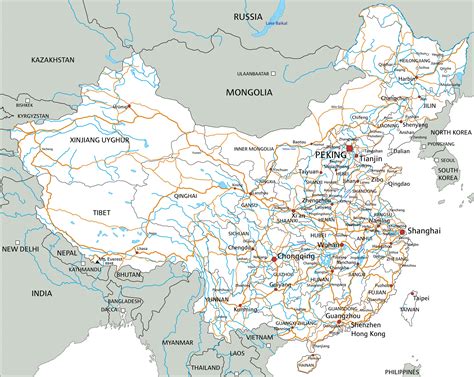 China Map - Guide of the World