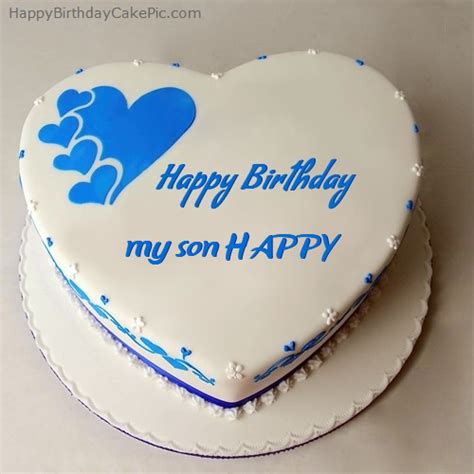 ️ Happy Birthday Cake For my son HAPPY