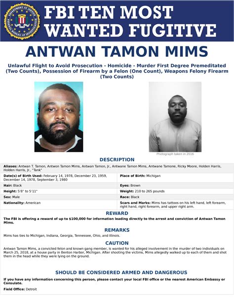 FBI adds SW MI fugitive to 10 Most Wanted list