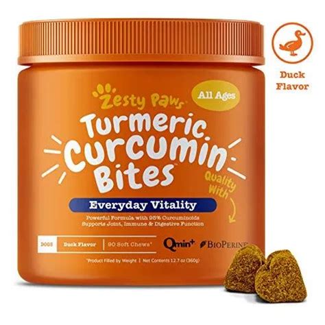 Turmeric Curcumin for Dogs - With 95% Curcuminoids for Hip & Joint + Arthritis Support ...