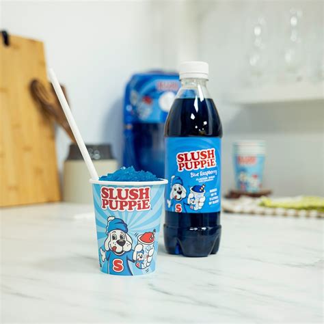 Slush Puppie | Slush Puppie Bue Raspberry Syrup & Cups Pack | Multi | SportsDirect.com