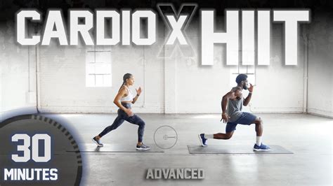 30 Minute Full Body CARDIO HIIT Workout [ADVANCED + LOW IMPACT ...