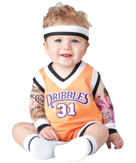 Double Dribble Basketball Baby Costume - Boys Costume