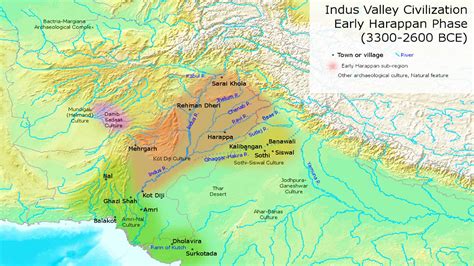 Harappa City Map