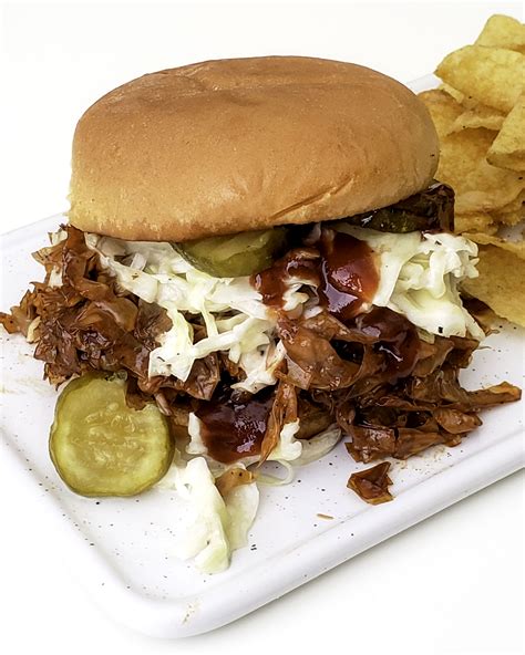 The Best Vegan BBQ Pulled "Pork" with Simple Slaw - Monson Made This