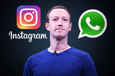 Mark Zuckerberg to change names of 'Instagram' and 'WhatsApp' - Shortpedia News App