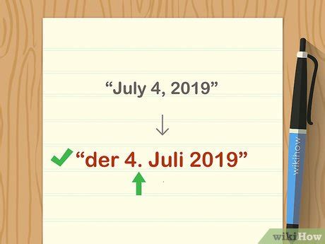 3 Ways to Write German Dates - wikiHow