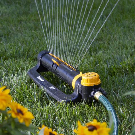 4,500 Sq. Ft. Turbo Oscillating Sprinkler with Timer – Melnor, Inc.