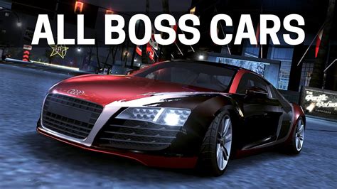 BOSS Cars in NFS Games (2003-2019) - YouTube