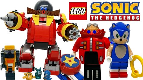 LEGO Sonic Dr. Eggman's Death Egg Robot Review! 2023 set 76993! | Brick Finds & Flips