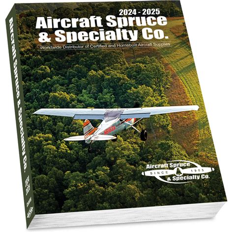 2024-2025 AIRCRAFT SPRUCE CATALOG from Aircraft Spruce Europe