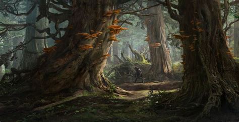 ArtStation - Forest environment concept 2, Sergey Vasnev | Concept art ...