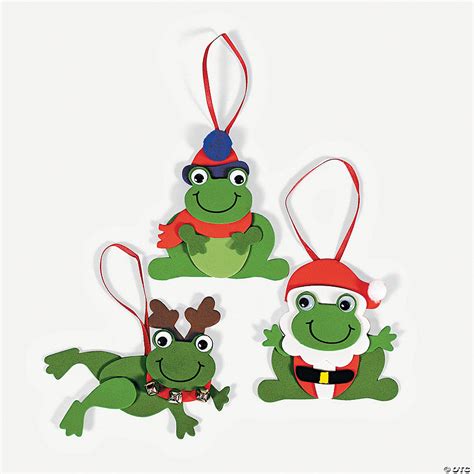 Christmas Frog Ornament Craft Kit - Discontinued