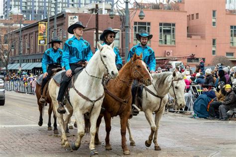 Annual National Western Stock Show Kick-Off Parade Editorial Photography - Image of historic ...