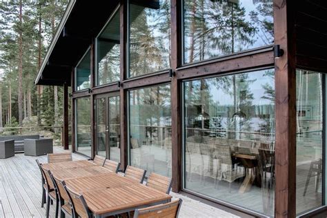 These log cabins from Finland are surprisingly sleek