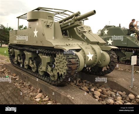 M7 'Priest' tank Stock Photo - Alamy